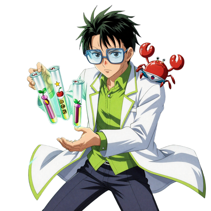 Professor-Sensei mischt Online Slots wie Reagenzien im CasinoLab Anime-Labor