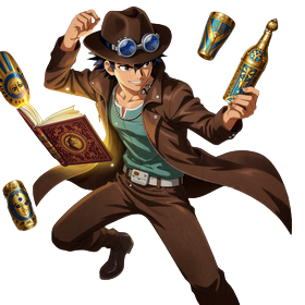 Play n GO Anime Maskottchen Adventurer Book of Dead Rich Wilde