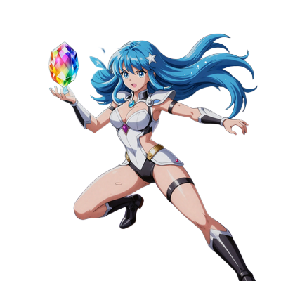 NetEnt Anime Cosmic Warrior Maskottchen Starburst Slot