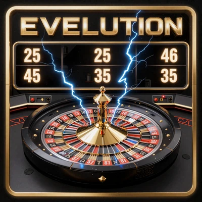 Lightning Roulette Live Evolution Multiplikator Blitze