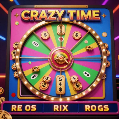Crazy Time Live Show Evolution Money Wheel Bonus