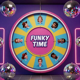 Funky Time Live Evolution Disco Game Show Multiplikator