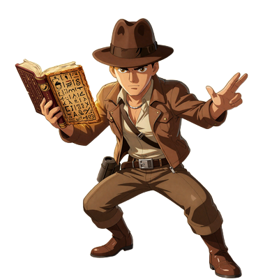 Play'n GO Anime Adventurer Maskottchen Book of Dead