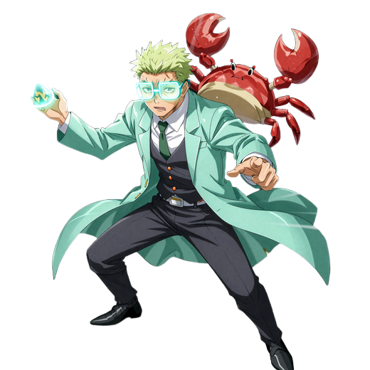 Professor-Sensei mit Bonus Crab ruft zur Registrierung im CasinoLab Casino auf