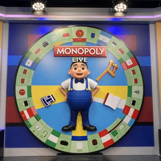 Monopoly Live Game Show Evolution Mr Monopoly 3D Bonus